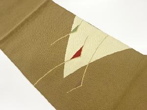 抽象模様織出し名古屋帯